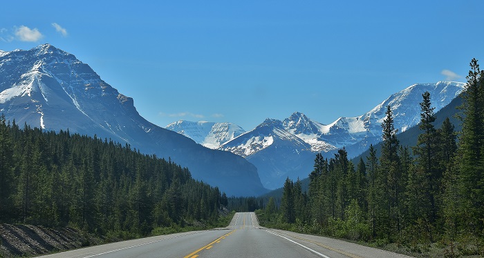 Icefields Parkway Columbia Icefield