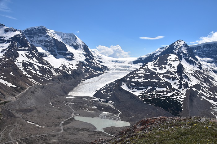 Athabasca Glacier in den Kanadischen Rockies
